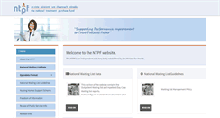 Desktop Screenshot of ntpf.ie
